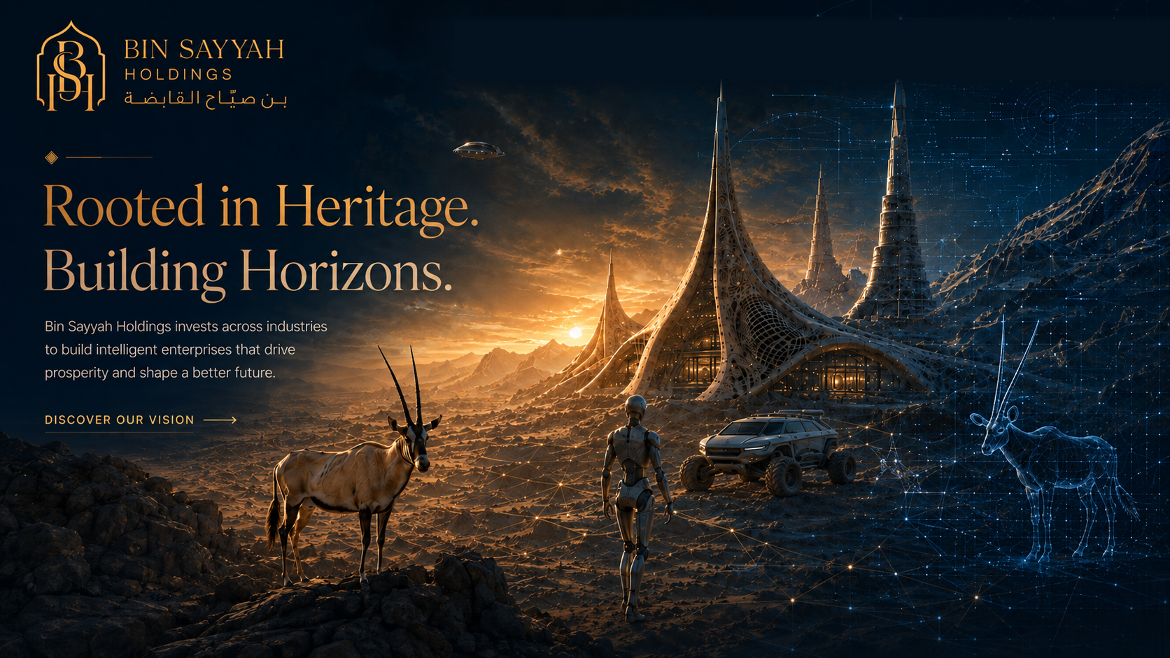 Bin Sayyah Holdings — rooted in heritage, building horizons
