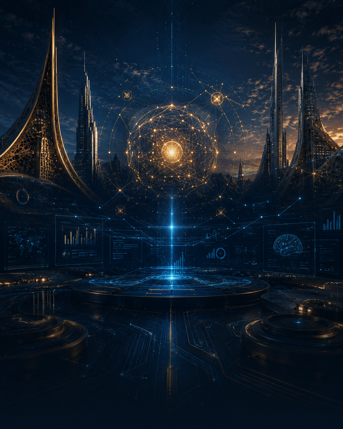 Ain Meem AI intelligent systems concept